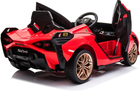 Samochód elektryczny Ramiz Lamborghini SIAN Czerwony (5903864941159) - obraz 2