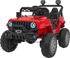 Samochód elektryczny Ramiz Jeep Off Road Speed Czerwony (5903864940428) - obraz 1