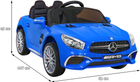 Samochód elektryczny Ramiz Mercedes Benz AMG SL65 S Niebieski (5903864952377) - obraz 2