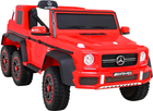 Samochód elektryczny Ramiz Mercedes Benz G63 AMG Czerwony (5903864955033) - obraz 11