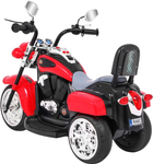 Motocykl elektryczny Ramiz Chopper Night Bike Czerwony (5903864907513) - obraz 6