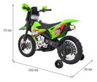 Motocykl elektryczny Ramiz Cross Zielony (5903864904598) - obraz 2