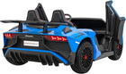 Електромобіль Ramiz Lamborghini Aventador SV Синій (5903864940497) - зображення 3