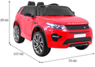 Samochód elektryczny Ramiz Land Rover Discovery 25W Czerwony (5903864905649) - obraz 2