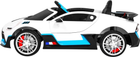 Samochód elektryczny Ramiz Bugatti Divo Biały (5903864905755) - obraz 4