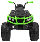 Quad elektryczny Ramiz ATV z dźwiękowymi i świetlnymi efektami Czarno-zielony (5903864904512) - obraz 3
