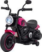 Motocykl elektryczny Ramiz Chopper Faster Różowy (5903864941043) - obraz 1