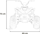 Електричний квадроцикл Ramiz McLaren Racing MCL 35 Сірий(5903864941265) - зображення 2