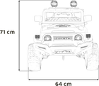 Електромобіль позашляховий Ramiz Toyota FJ Cruiser 4 x 4 Бежевий (5903864956283) - зображення 2
