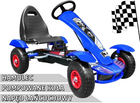 Gokart na pedały Ramiz Racing XL Niebieski (5903864909692) - obraz 5