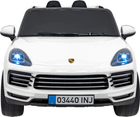 Samochód elektryczny Ramiz Porsche Cayenne S Biały (5903864941012) - obraz 4