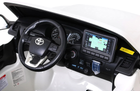 Samochód elektryczny Ramiz Toyota Hilux Biały (5903864955408) - obraz 7