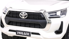 Samochód elektryczny Ramiz Toyota Hilux Biały (5903864955408) - obraz 14