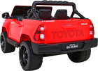 Електромобіль Ramiz Toyota Hilux Червоний (5903864955415) - зображення 4