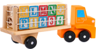 Zabawka edukacyjna Milly & Ted Alfabet Blocks Truck (5903864954852) - obraz 5