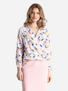 Блузка жіноча Figl M659 S Різнокольорова (5902194364331) - зображення 1