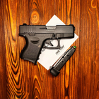 Cтартовий Пістолет Retay, Glock 26 + 20 патронів, AZM R26 кал. 9 мм, Сигнальний, холостий пістолет - зображення 3