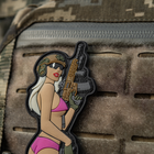 Нашивка M-Tac Tactical girl №4 PVC Pink - изображение 4