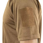 Тактична футболка Sturm Mil-Tec "Tactical T-Shirt Quickdry" Dark Coyote койот XL - зображення 6