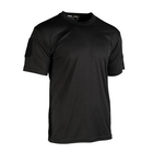 Тактическая футболка Sturm Mil-Tec "Tactical T-Shirt Quickdry" Black черная 2XL - изображение 7