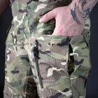 Мужские штаны Apex Tactic рип-стоп с карманами для наколенников мультикам размер L - изображение 7
