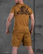 Чоловічий літній комплект Назавжди шорти+футболка XL койот (87562) - зображення 3