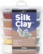 Zestaw do lepienia Creativ Company Silk Clay Dusty Colours 10 x 40 g (5712854372794) - obraz 3