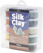 Набір для ліплення Creativ Company Silk Clay Dusty Colours 10 x 40 г (5712854372794) - зображення 4