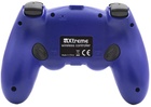 Бездротовий геймпад Xtreme PS4 Blue (8025023044826) - зображення 5