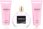 Zestaw damski Anouk Rose & Noir Woda toaletowa 100 ml + Lotion do ciała 75 ml + Żel pod prysznic 75 ml (8414135033857) - obraz 2