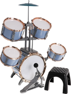 Барабанна установка Ramiz Jazz Drums Music Perfomance Блакитна (5903864958560) - зображення 3