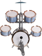 Барабанна установка Ramiz Jazz Drums Music Perfomance Блакитна (5903864958560) - зображення 4