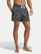 Шорти пляжні чоловічі Adidas Wve Clx Sl IT8599 S Чорні (4066757309601) - зображення 1