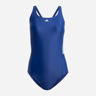 Купальник суцільний жіночий Adidas 3S Mid Suit IT6292 36 Синій (4067887817677) - зображення 5