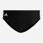 Kąpielówki slipy męskie Adidas 3 Stripes Trunk HT2063 4 Czarne (4066745149424) - obraz 6