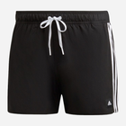 Шорти пляжні чоловічі Adidas 3S Clx Sh Vsl HT4367 2XL Чорні (4066752895642) - зображення 6