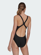 Strój kąpielowy jednoczęściowy damski Adidas 3 Bars Suit HS1747 42 Czarny (4066752882000) - obraz 2