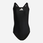 Strój kąpielowy jednoczęściowy damski Adidas 3 Bars Suit HS1747 38 Czarny (4066752878331) - obraz 6