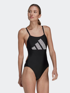 Strój kąpielowy jednoczęściowy damski Adidas 3 Bars Pr Suit HR4368 32 Czarny (4066752700205) - obraz 3