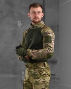 Армейская боевая рубашка убакс с налокотниками L мультикам (85778) - изображение 2