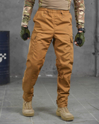 Тактичні чоловічі штани літні на хлястиках L койот (87571) - зображення 1