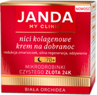 Krem do twarzy Janda Nici Kolagenowe z mikrodrobinkami czystego złota 24K Biała Orchidea 70+ na noc 50 ml (5905159910925) - obraz 1