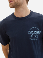 Футболка чоловіча Tom Tailor 1042151 2XL Синя (4067672349277) - зображення 4
