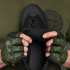 Тактические кроссовки летние Trench черные кожаные прошитые 45 - изображение 9