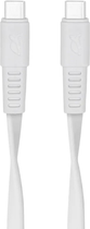 Kabel Rivacase USB Type-C - USB Type-C M/M 1.2 m White (PS6005WT12) - obraz 1