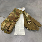 Перчатки тактические Mechanix FastFit Multicam, размер XL, сенсорные, легкие с вентиляцией - изображение 3