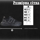 Тактические кроссовки летние Ronin ВТ6768 черные кожаные сетка 41 - изображение 3