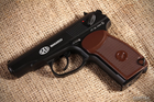 Набор Пневматический пистолет SAS Makarov + Поясная кобура Ammo Key Shahid-1 для ПМ Olive Pullup (23701430+Z3.3.3.202) - изображение 15