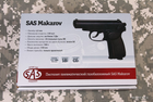 Набор Пневматический пистолет SAS Makarov + Поясная кобура Ammo Key Shahid-1 для ПМ Olive Pullup (23701430+Z3.3.3.202) - изображение 17
