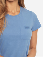 Піжама (футболка + шорти) жіноча бавовняна Henderson 41301-50X S Синя (5903972247839) - зображення 3